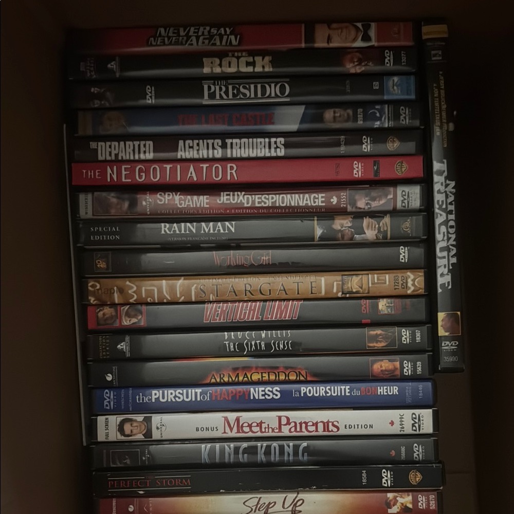 DVD Collection Storage Box